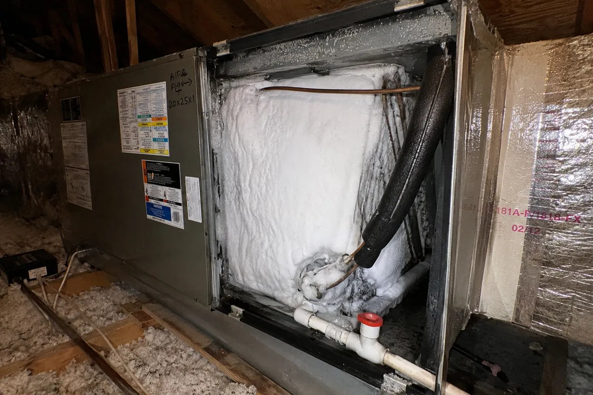 Frozen AC Coil: Why Your Air Conditioner Freezes Up and How to Thaw It Safely