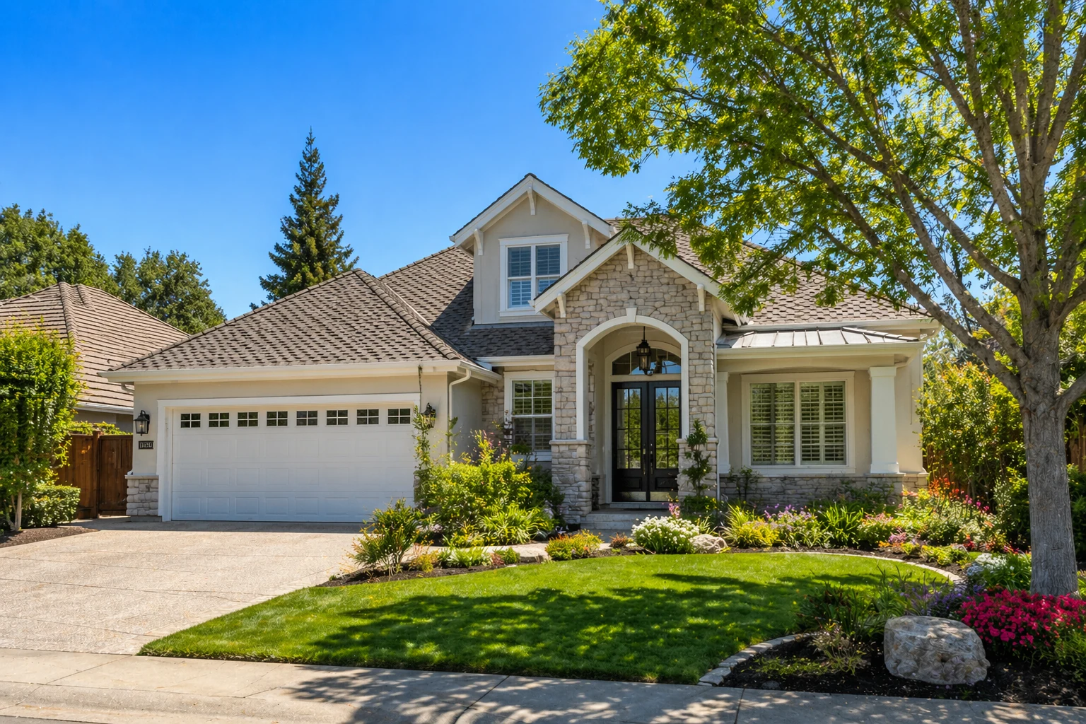 Alpha Mechanical residential HVAC installation — system delivered to a Sacramento-area home