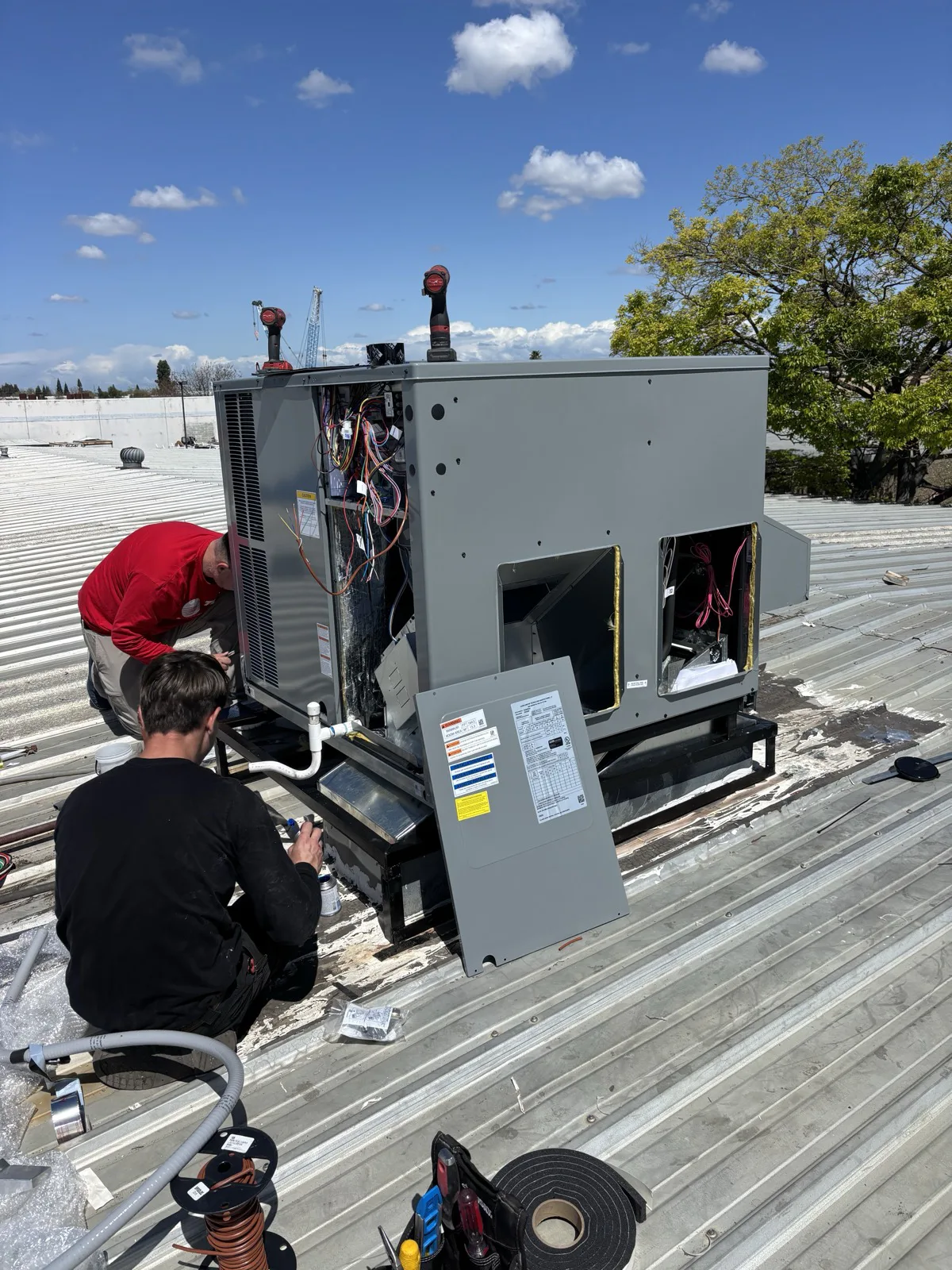 Rooftop Retrofit — HVAC project by Alpha Mechanical
