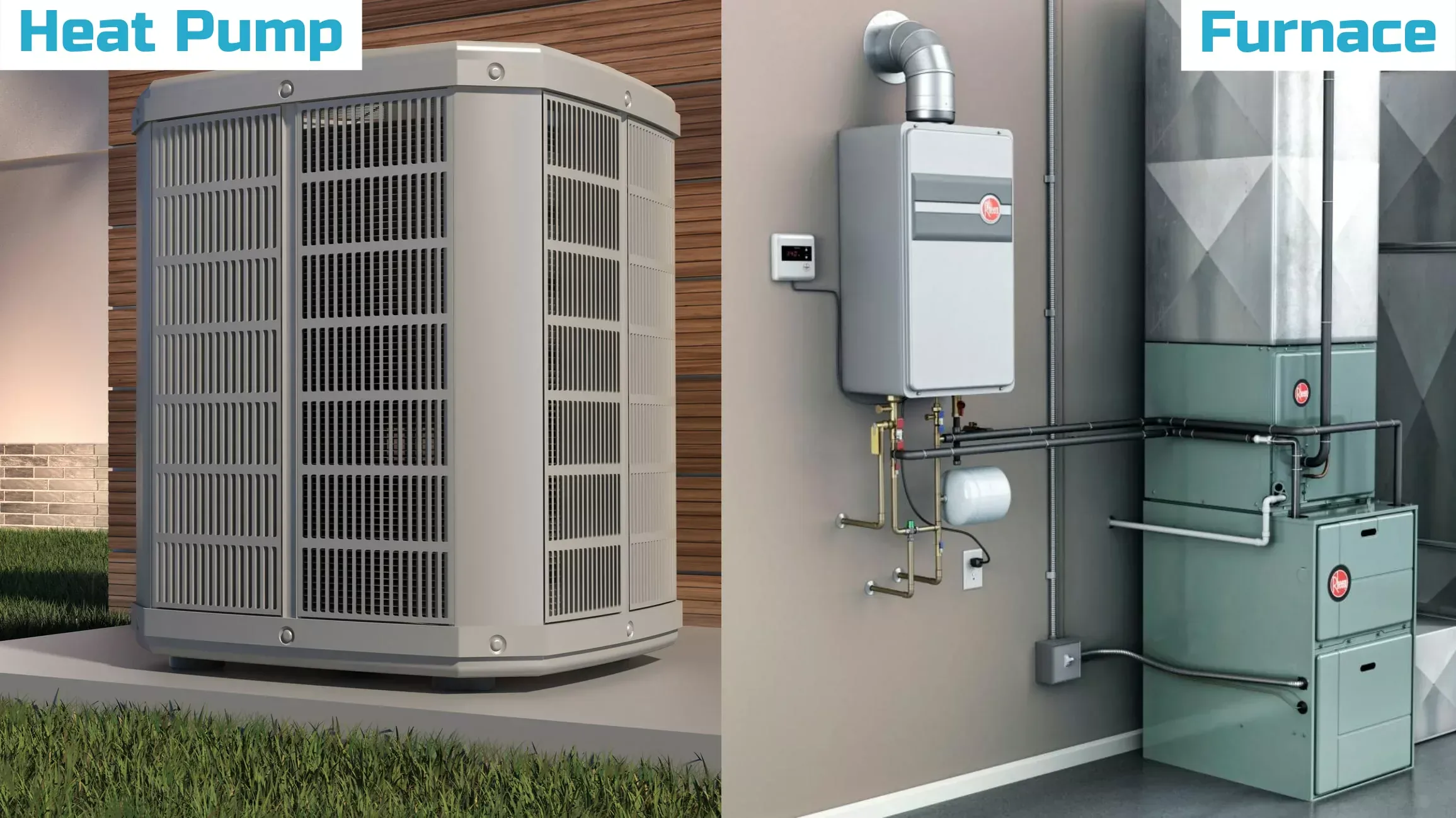 What is the Difference Between Heat Pump and Furnace and What to Choose for the Sacramento Area?
