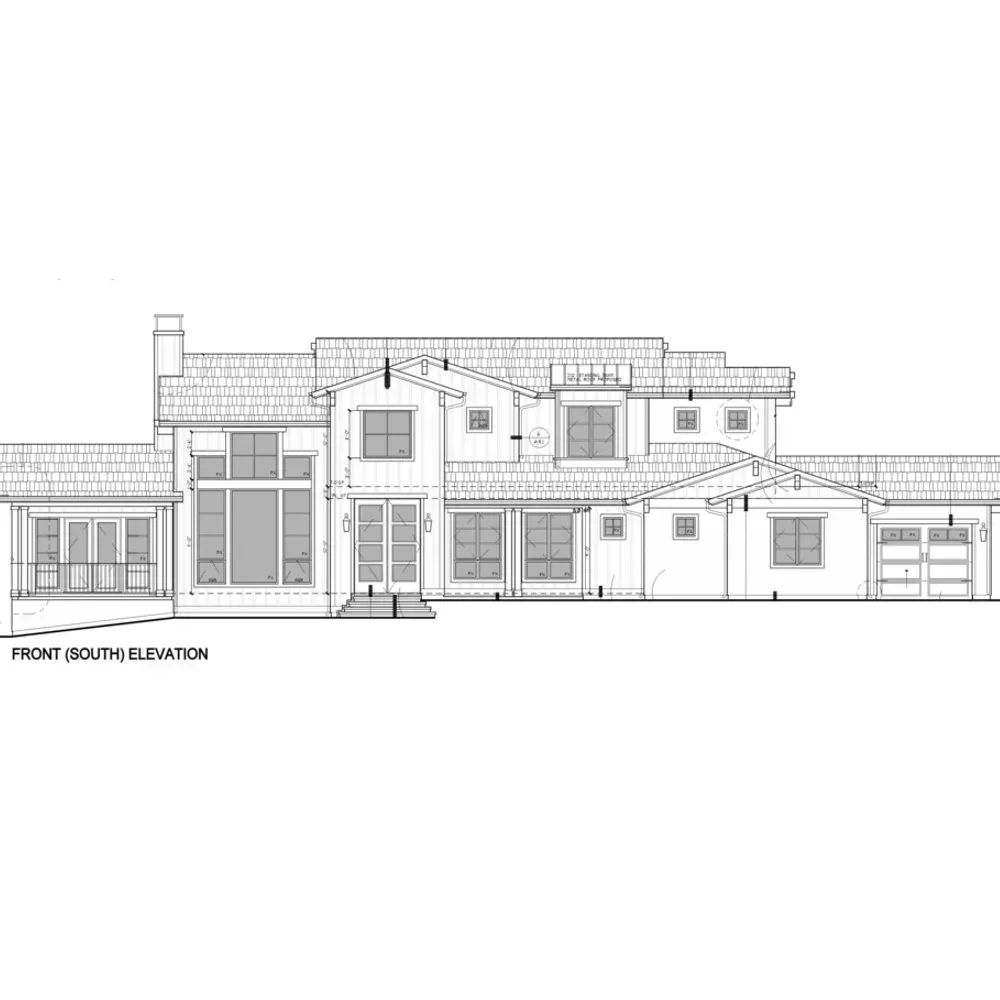 Sorello — Ext. Elev. — residential HVAC project by Alpha Mechanical
